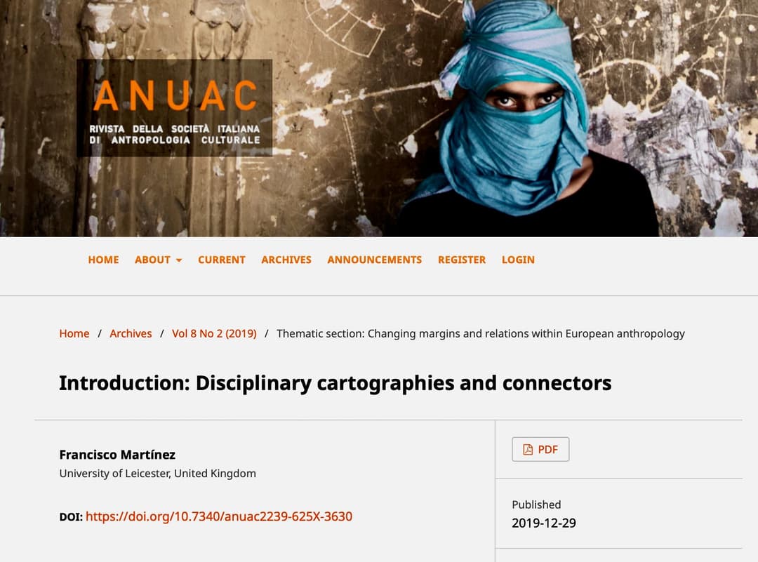 Changing Margins and Relations within European anthropology