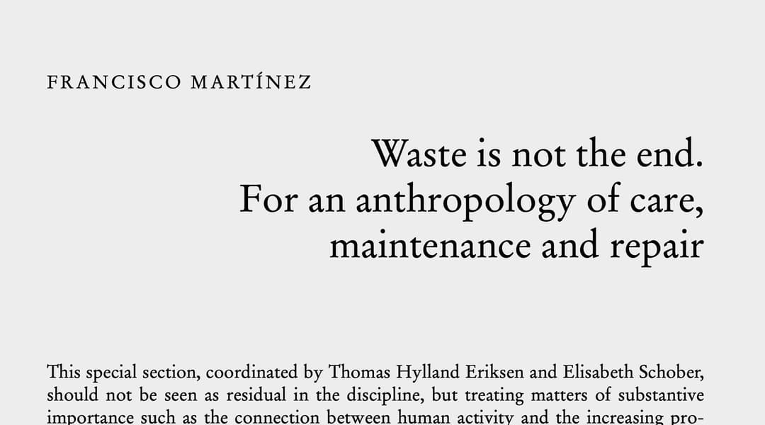 Waste Is Not the End